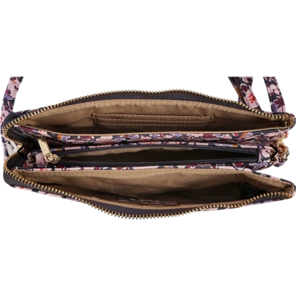 Nanette Lepore Plum Blossom Hal Crossbody Bag. NWT - Picture 4 of 4